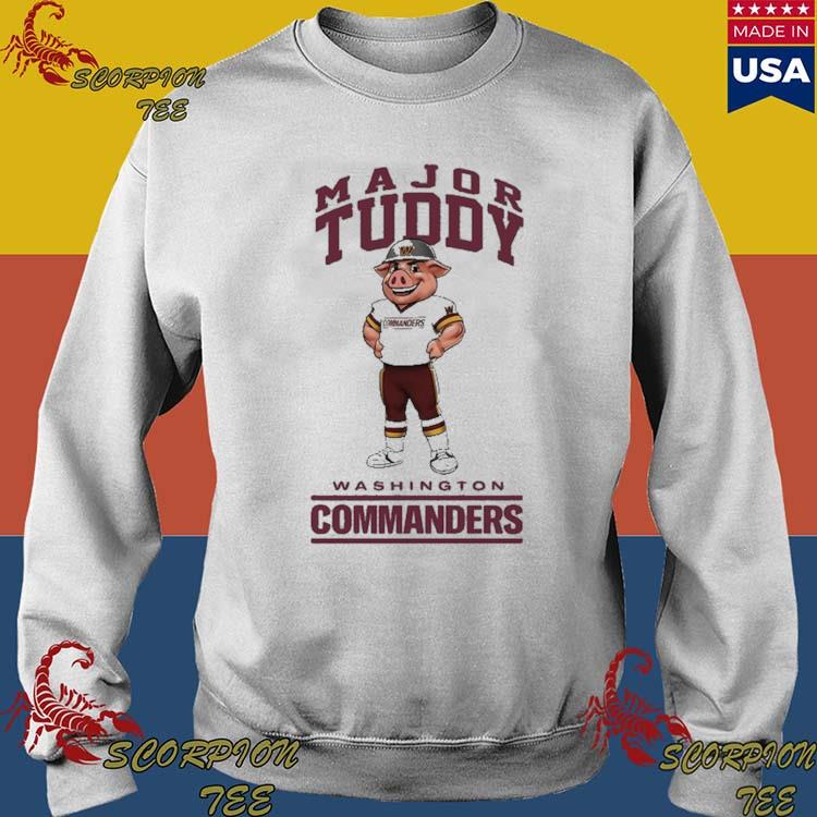 Preschool Heather Gray Washington Commanders Major Tuddy T-Shirt