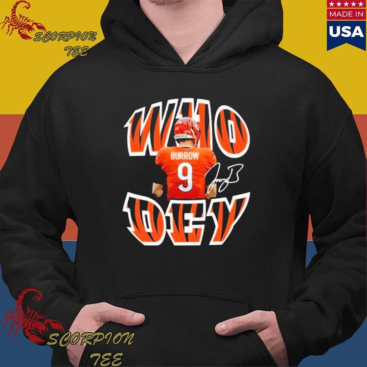 Cincinnati Burrow Who Dey Sweatshirt For Men Women