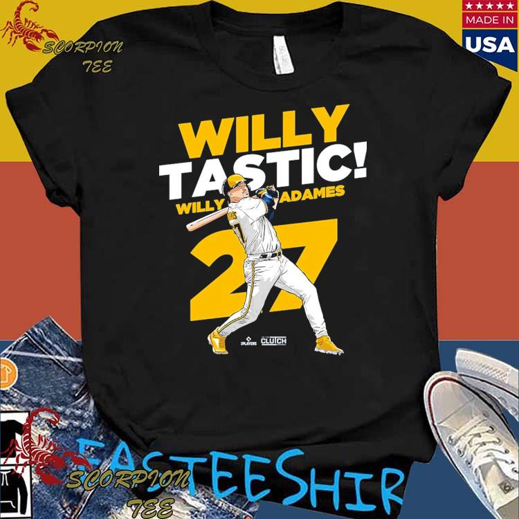 Willy tastic willy adames mlbpa baseball shirt - Guineashirt Premium ™ LLC