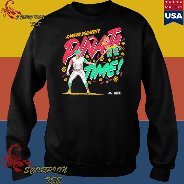 Official xander bogaerts piñata time T-shirts, hoodie, tank top, sweater  and long sleeve t-shirt