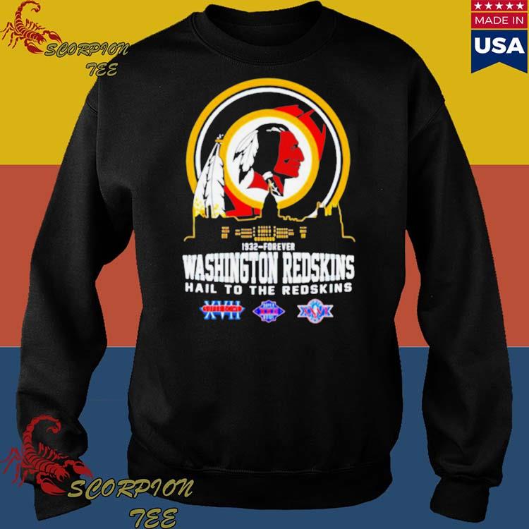 New Washington Redskins 1932-Forever Hail To The Redskins T-Shirt, hoodie,  sweater and long sleeve