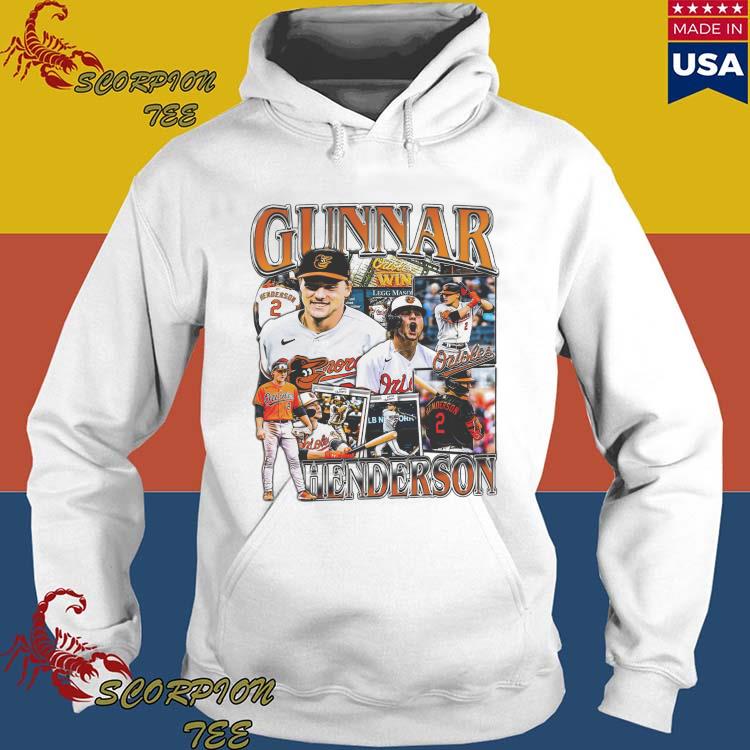 Nice top gunnar henderson baltimore shirt, hoodie, sweater, long sleeve and  tank top