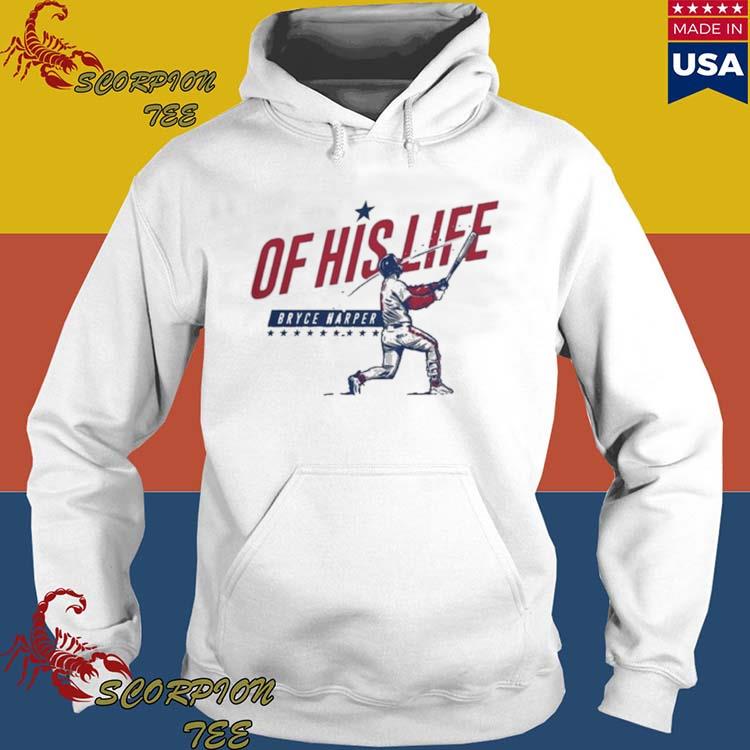 Bryce Harper The Swing of His Life Philadelphia Phillies T-Shirt