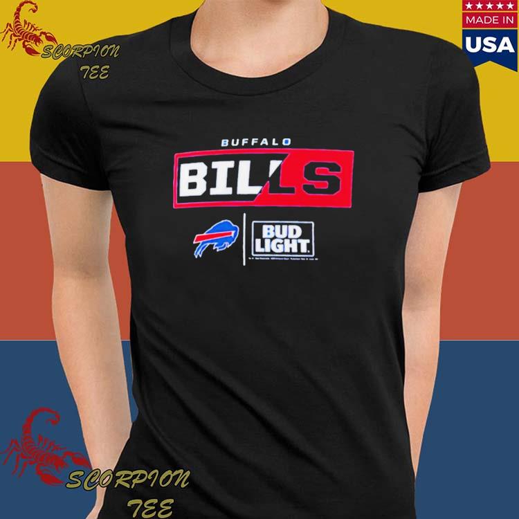 Official buffalo Bills NFL x bud light T-shirts, hoodie, tank top, sweater  and long sleeve t-shirt
