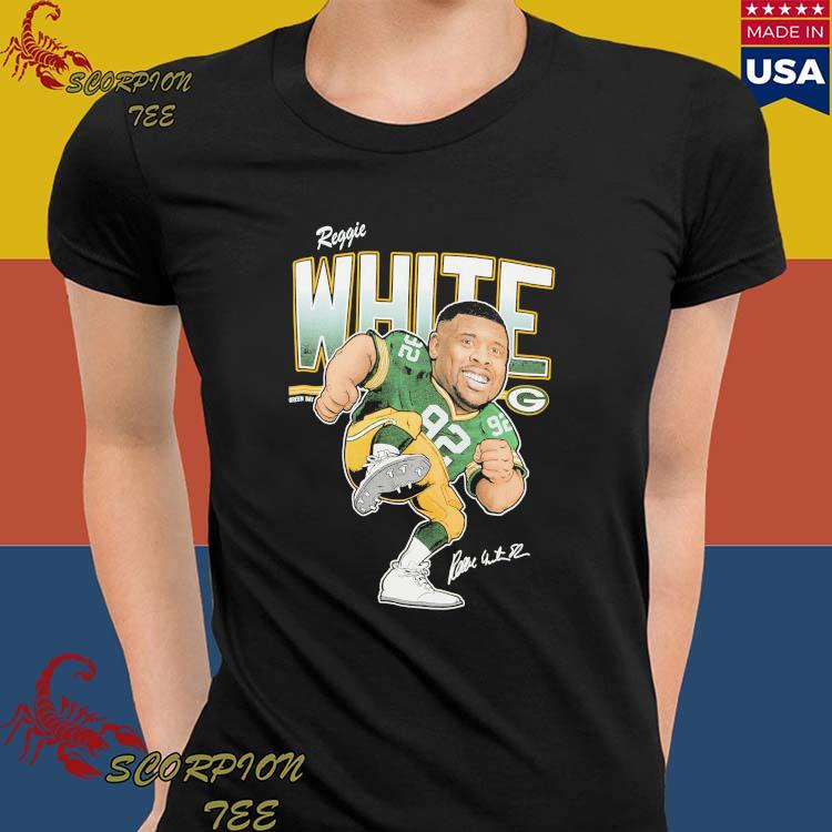 Official caricatures Green Bay Packers Reggie White T-Shirts