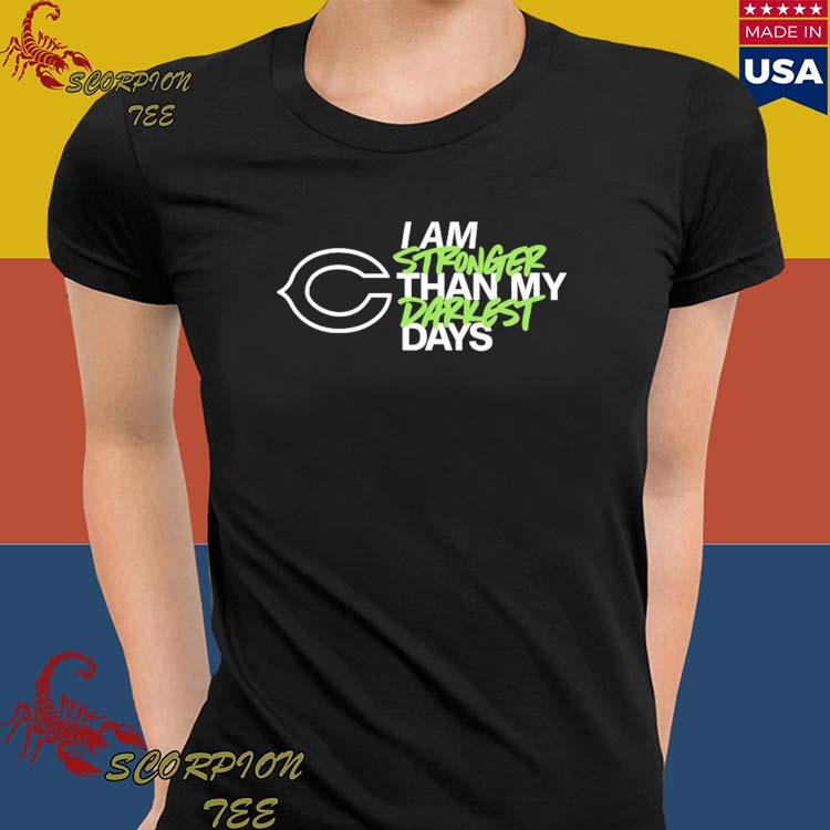 Green Bay Packers I Am Stronger Than My Darkest Days Shirt