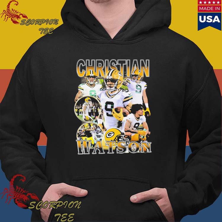 Official christian Watson Green Bay Packers Shirt, hoodie, tank top,  sweater and long sleeve t-shirt