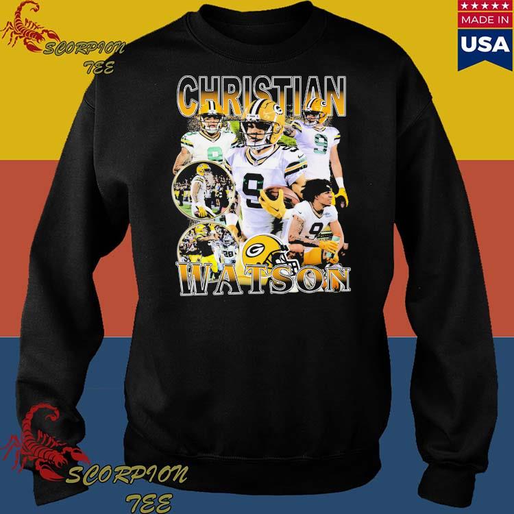 Official Christian Watson Green Bay Packers T-Shirts, Packers Christian  Watson Tees, Shirts, Tank Tops