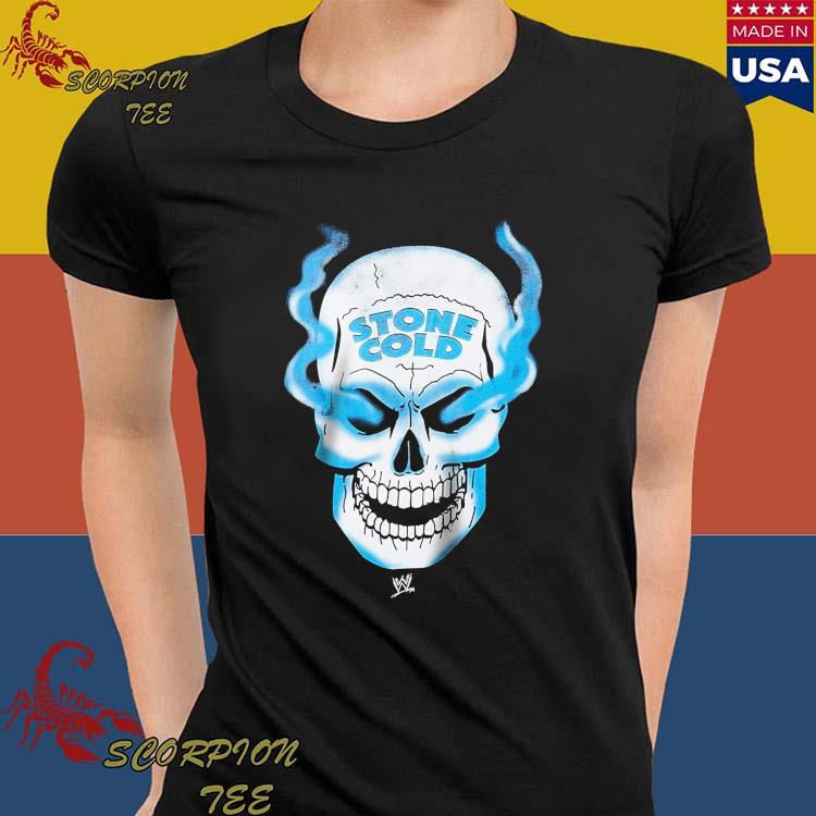 Skull Stone Cold Steve Austin Offcial T-Shirt - ReviewsTees