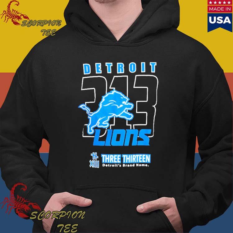 Funny detroit Lions Three Thirteen Area Code shirt, hoodie