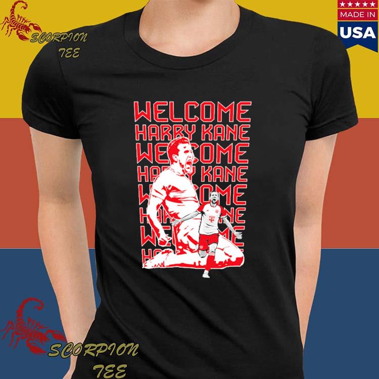 Official fC Bayern Munich Children Welcome Harry Kane T-Shirts