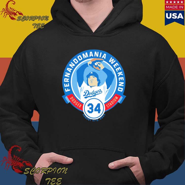 Fernandomania Weekend Dodger Stadium 34 t shirt, hoodie