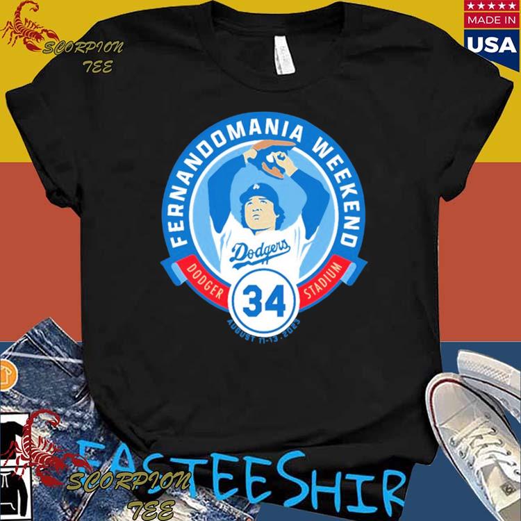 Fernandomania weekend LA Dodgers stadium August 2023 shirt, hoodie