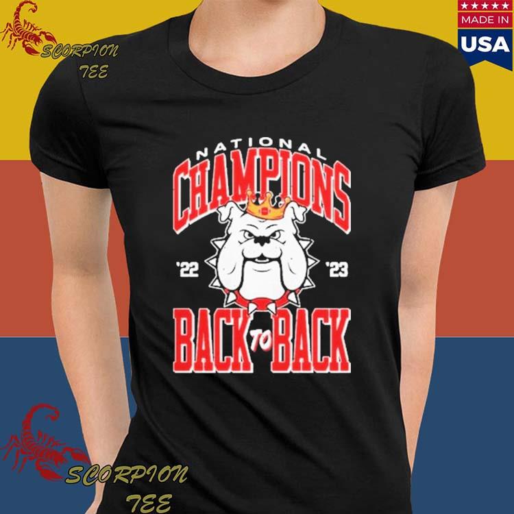 Official 2023 Georgia Bulldogs National Championship T-shirt