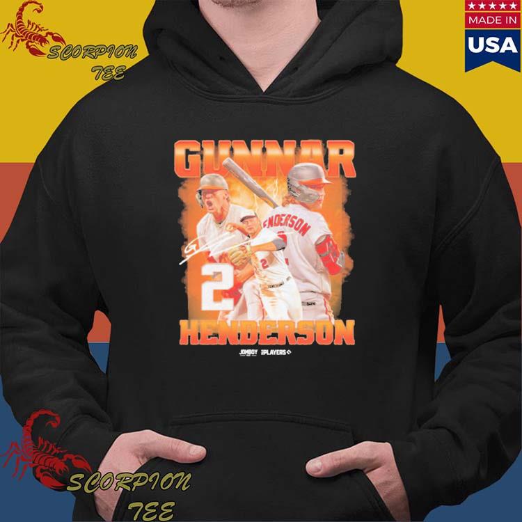 Top Gunnar Henderson Shirt, hoodie, longsleeve, sweatshirt, v-neck tee