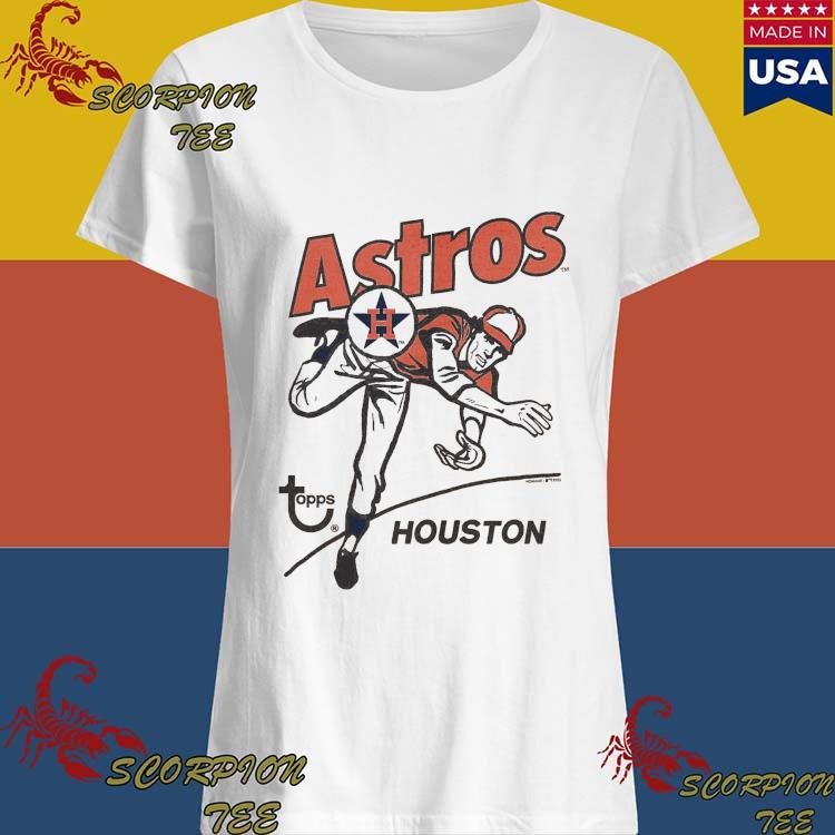 MLB Houston Astros Gold Collection Long Sleeve Tri-Blend T-Shirt