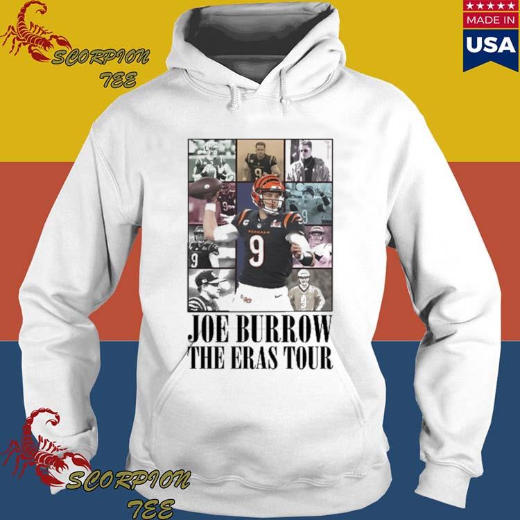 Joe Burrow the Eras tour shirt, hoodie, sweater and v-neck t-shirt