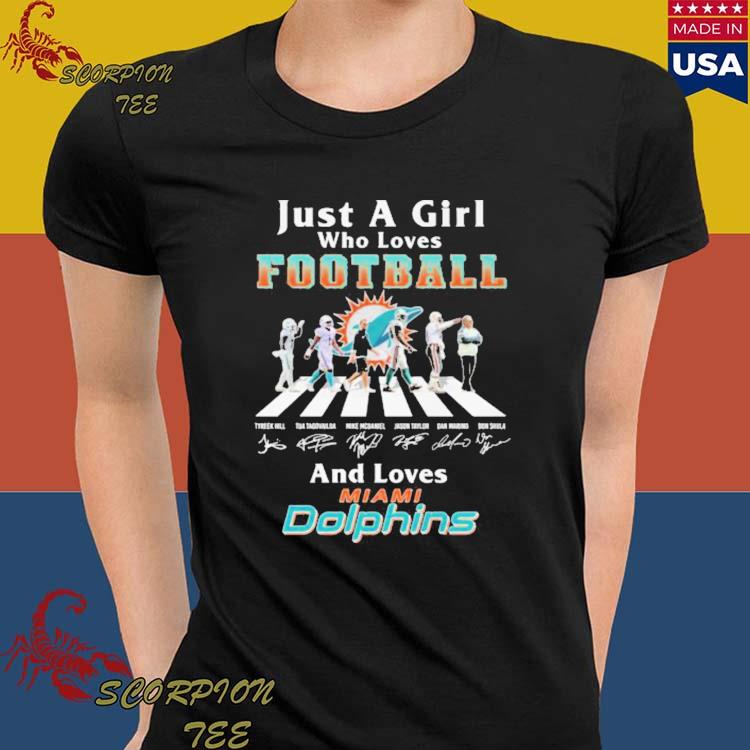 NFL Miami Dolphins Women's Short Sleeve Crew T-Shirt 