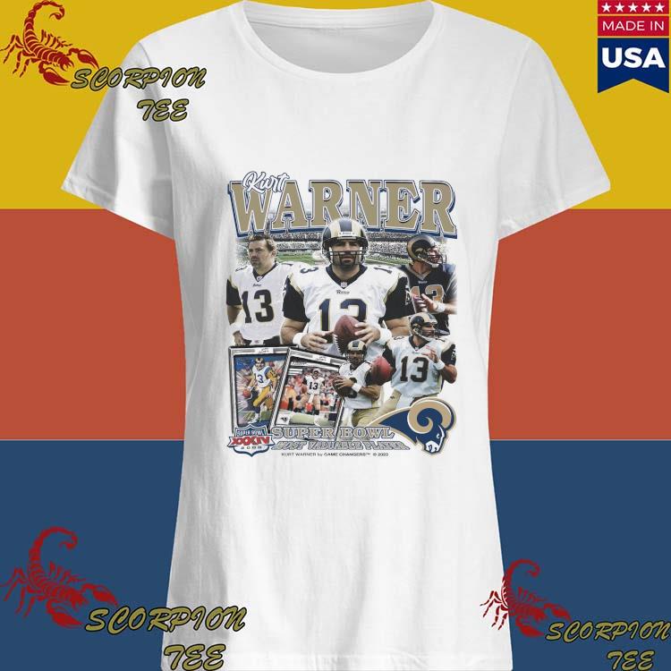 Official kurt Warner Tee Super Bowl Most Valuable Player Los