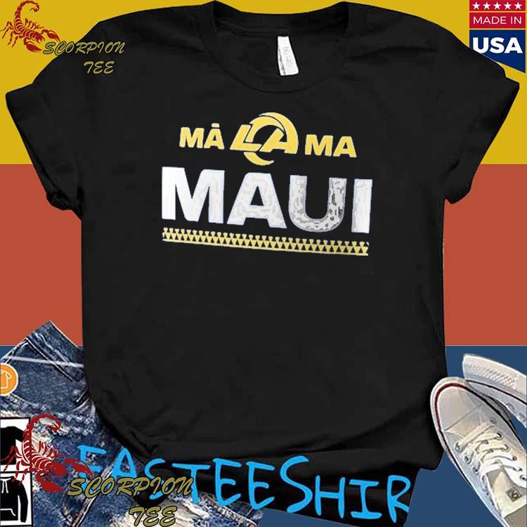 Official official Support Maui, Los Angeles Rams Maui Relief T