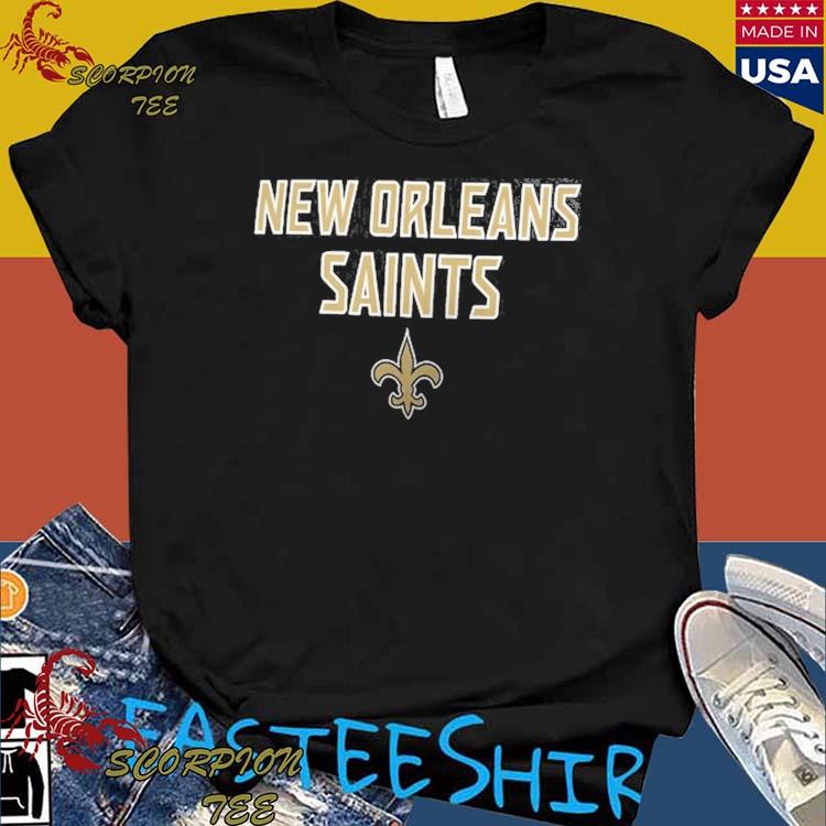 Men's Fanatics Branded White New Orleans Saints Long Sleeve T-Shirt