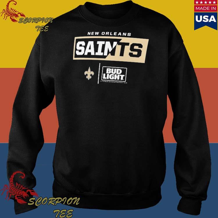 Bud Light New Orleans Saints Team Hoodie S