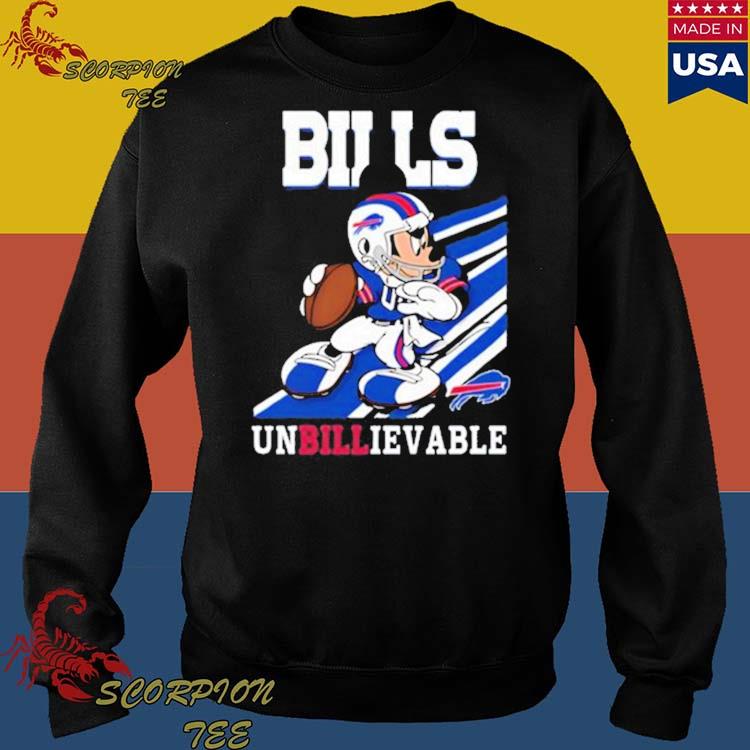 Mickey Mouse Buffalo Bills unbillievable shirt, hoodie, sweater, long  sleeve and tank top