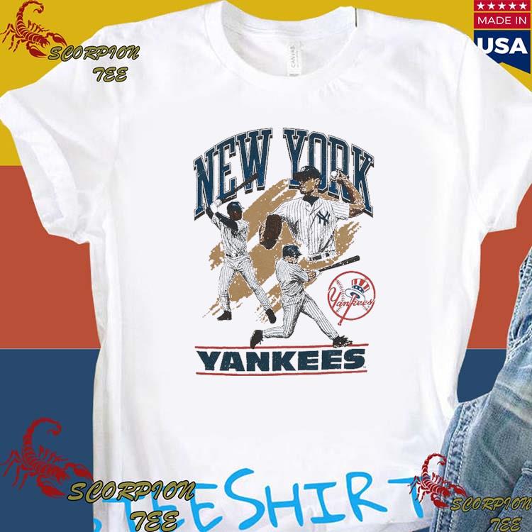 Official mitchell and ness new york yankees world series T-shirt