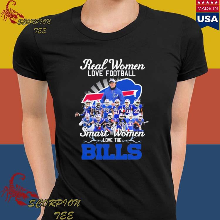 Official real women love football smart women love the Buffalo