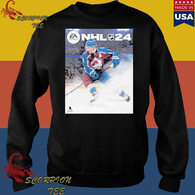 NHL 24 Cover Athlete Cale Makar EA sports poster shirt, hoodie