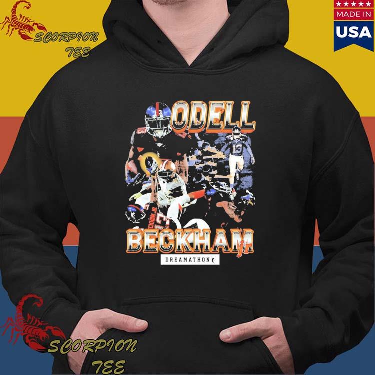 Official odell beckham jr obj dreams T-shirt, hoodie, tank top, sweater and  long sleeve t-shirt