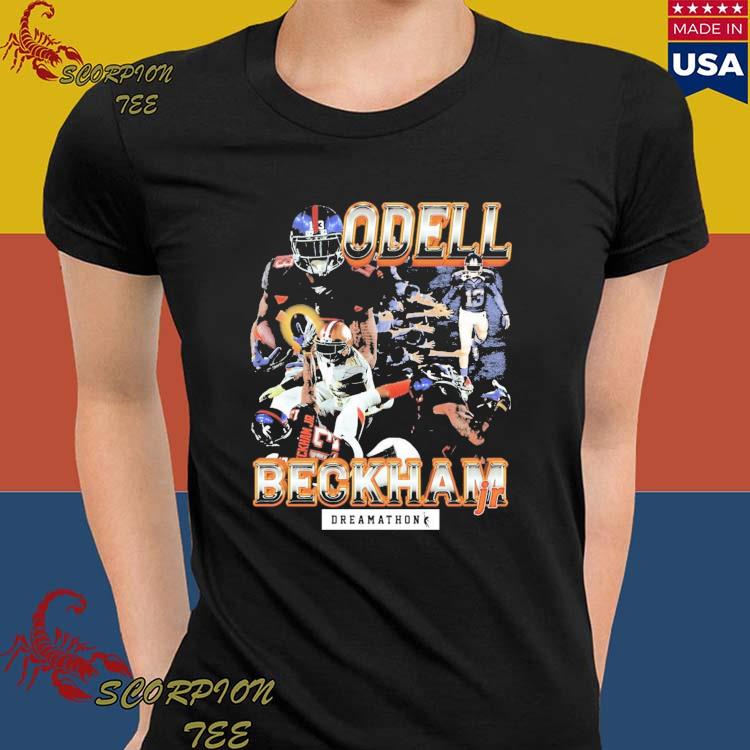 Buy Odell Beckham Jr New York Giants Dreamathon Shirt For Free Shipping  CUSTOM XMAS PRODUCT COMPANY