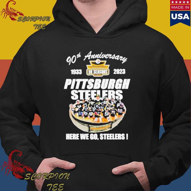 Pittsburgh steelers Hoodie Here We Go