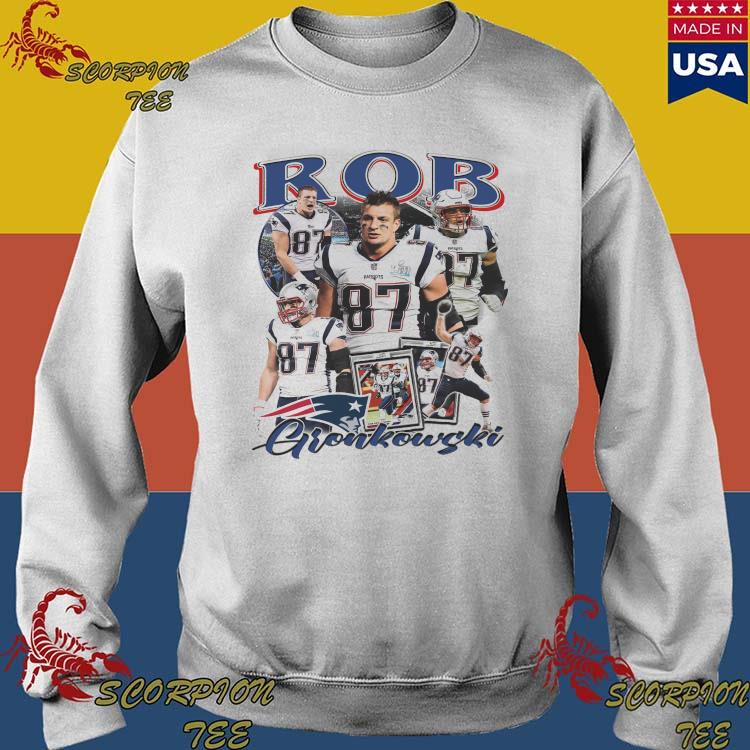 Rob Gronkowski New England Patriots shirt, hoodie, sweater, long sleeve and  tank top