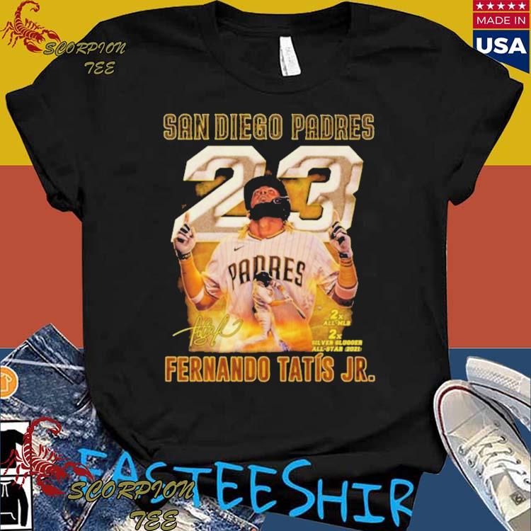 23 Fernando Tatis Jr. San Diego Padres SLIM FIT Shirt Tri-Blend
