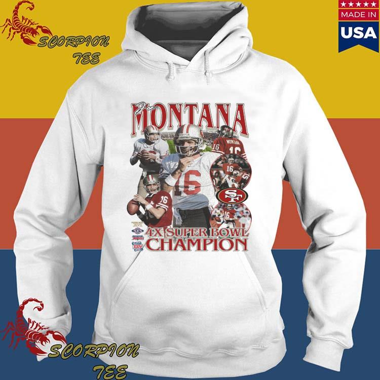 Joe Montana 16 San Francisco 49ers once a 49ers always a 49ers shirt,  hoodie, sweater, long sleeve and tank top