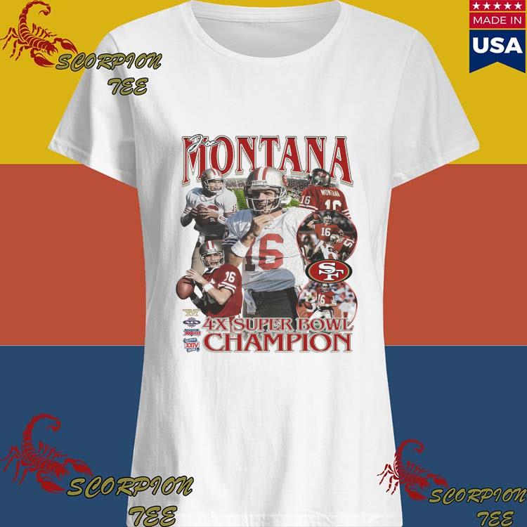 Official san Francisco 49ers Joe Montana Super Bowl Shirt, hoodie, tank  top, sweater and long sleeve t-shirt