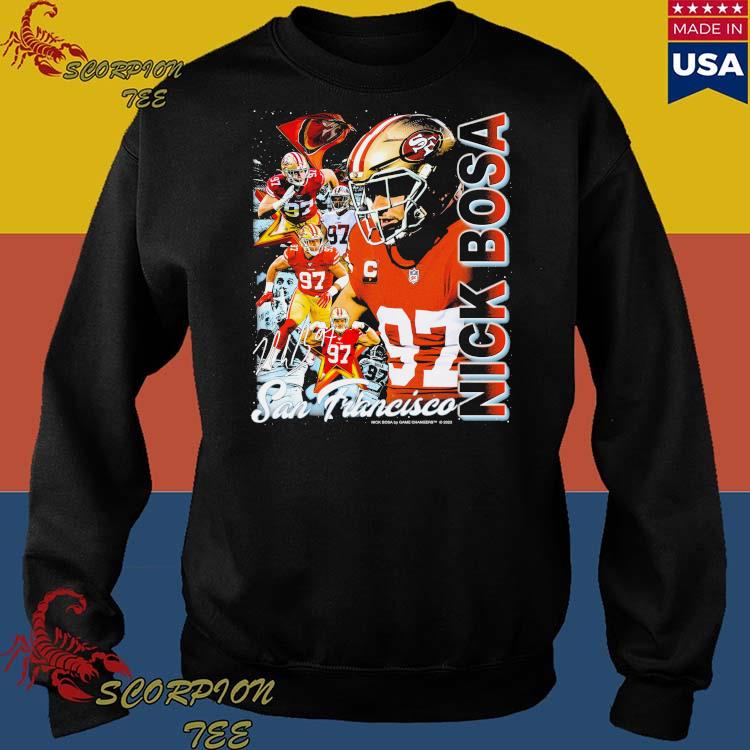 Nick Bosa San Francisco 49ers NFL shirt, hoodie, sweater, long sleeve and  tank top