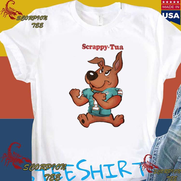 Scrappy Tua Tagovailoa Miami Dolphins Shirt - Peanutstee