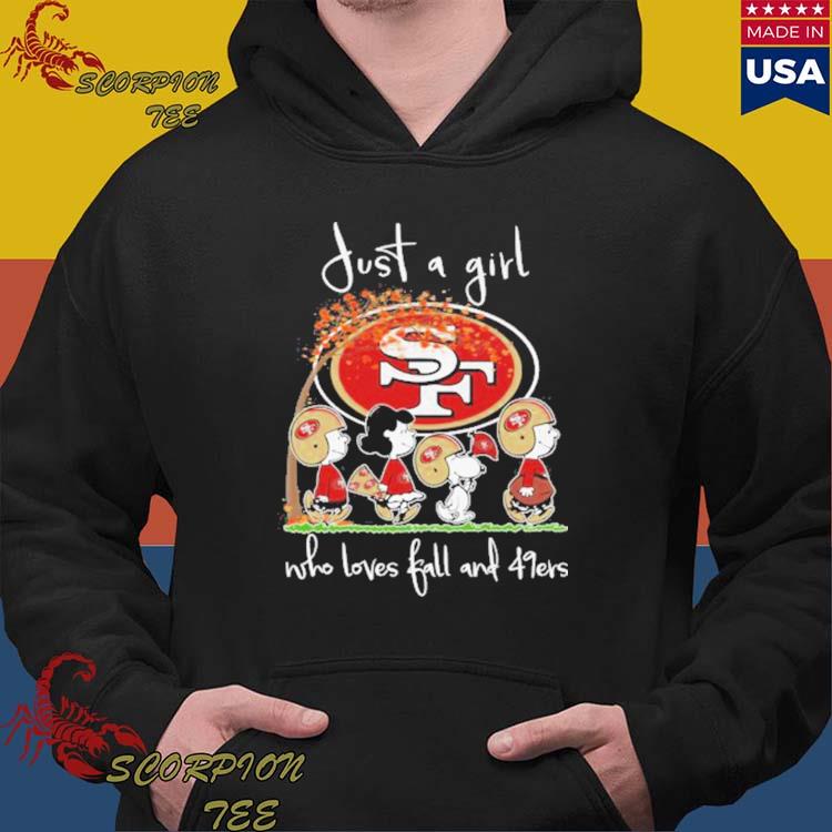 San Francisco 49ers Snoopy and Charlie Brown Peanuts shirt, hoodie,  sweater, long sleeve and tank top