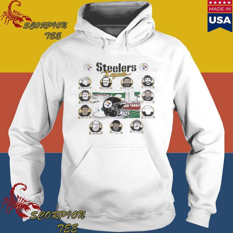 Pittsburgh Steelers Legends In History signatures shirt, hoodie, sweater,  long sleeve and tank top