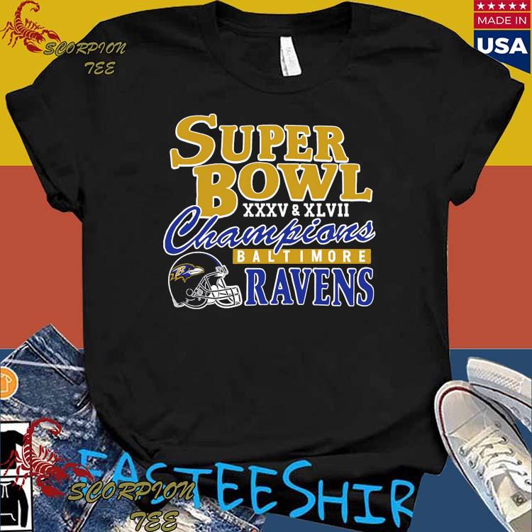 Super Bowl XXXV Champions Baltimore Ravens Shirt