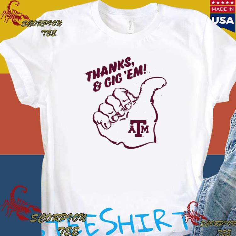 Aggie T-Shirt :: Thanks & Gig 'Em! Texas A&M Aggies