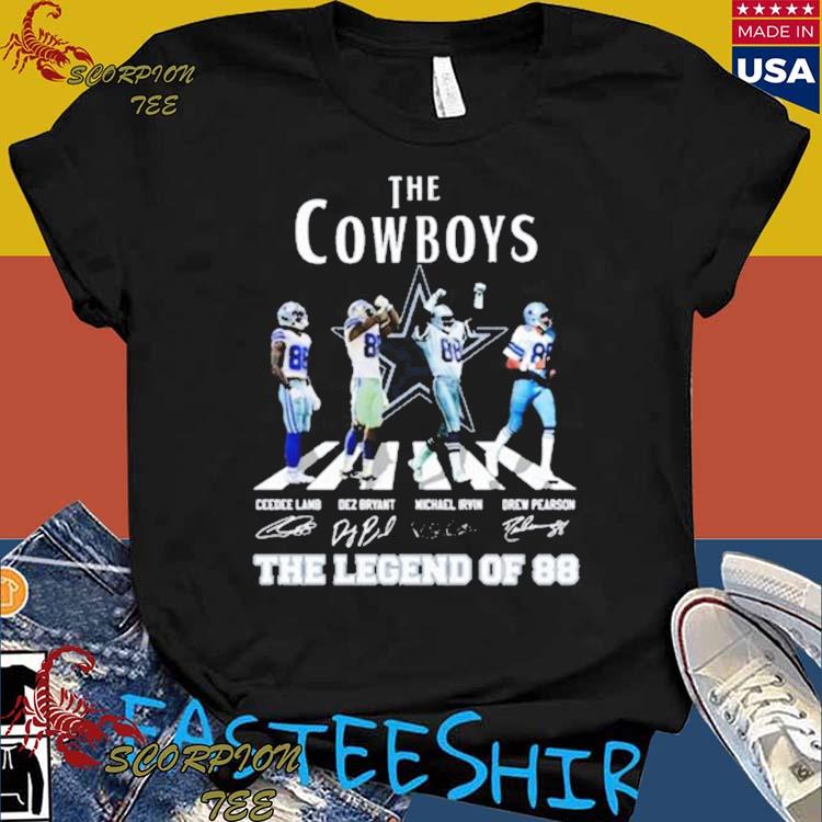 Dallas Cowboys Abbey Road the legend of 88 signatures shirt, hoodie,  sweater, long sleeve and tank top