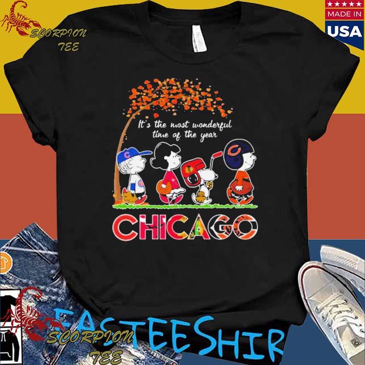 In The Most Wonderful Time Of The Year Chicago Bears Shirt, hoodie,  sweater, long sleeve and tank top