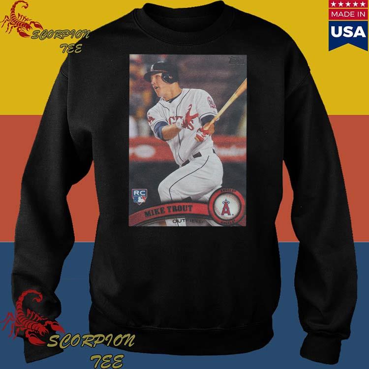 2011 Topps Baseball Mike Trout Angels Shirt, hoodie, sweater and