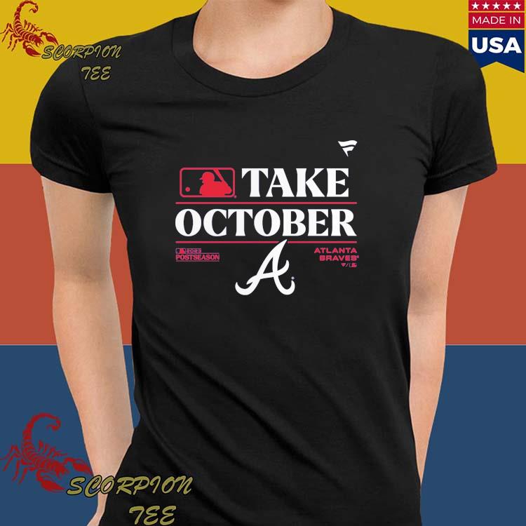 Atlanta Braves Fanatics Branded 2023 Postseason Locker Room T-shirt -  Shibtee Clothing