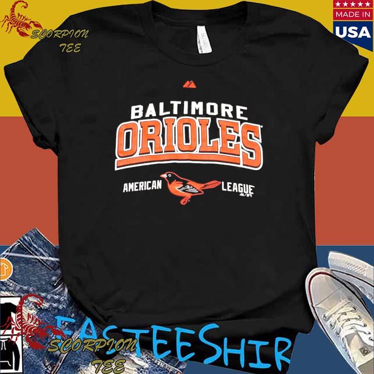 Official baltimore Orioles Majestic American League T-Shirts, hoodie, tank  top, sweater and long sleeve t-shirt