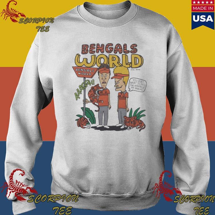 Cincinnati Bengals Beavis And Butthead Bengals World shirt, hoodie