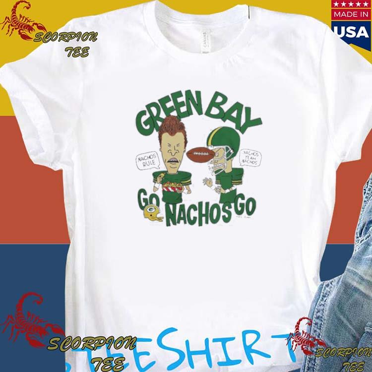 Beavis And Butthead X Green Bay Packers Nachos Shirt